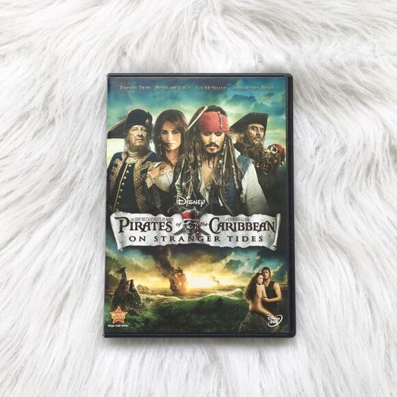 🔃Pirates Of The Caribbean On Stranger Tides DVD - Picture 1 of 4